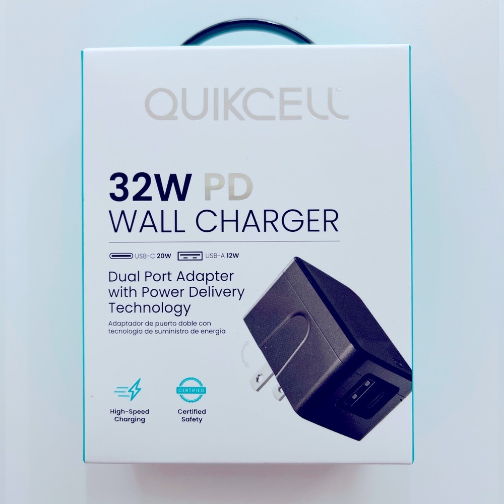 Wall Charger 32W Dual port Adapter